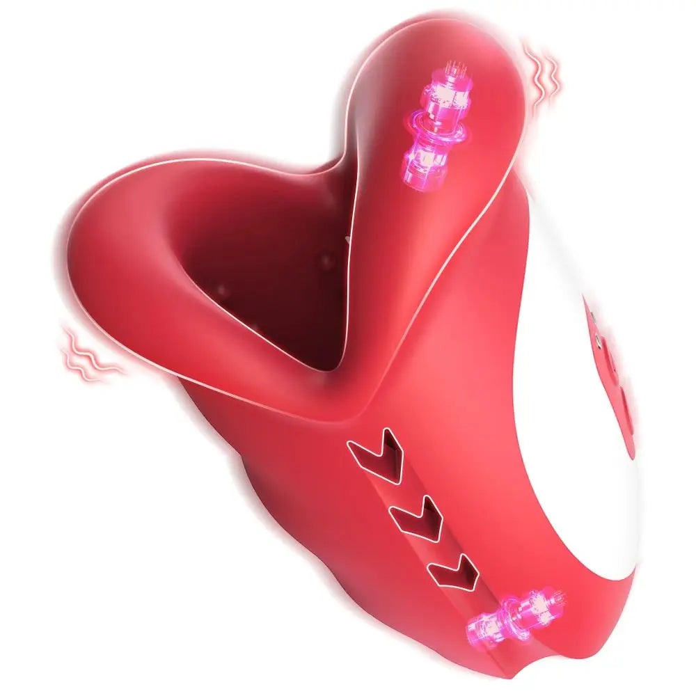 Male Masturbator Sex Toys Deep Throat-Mouth 10 Waving & Vibrating Penis Stimulator Sex Machine Stroker Blowjob Adult Sex Toys