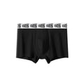 Lingerie Mesh Men's Flat Panties Traceless Ice Silk Shorts Boxers Mid Waist Underpants Underwear for Man Male