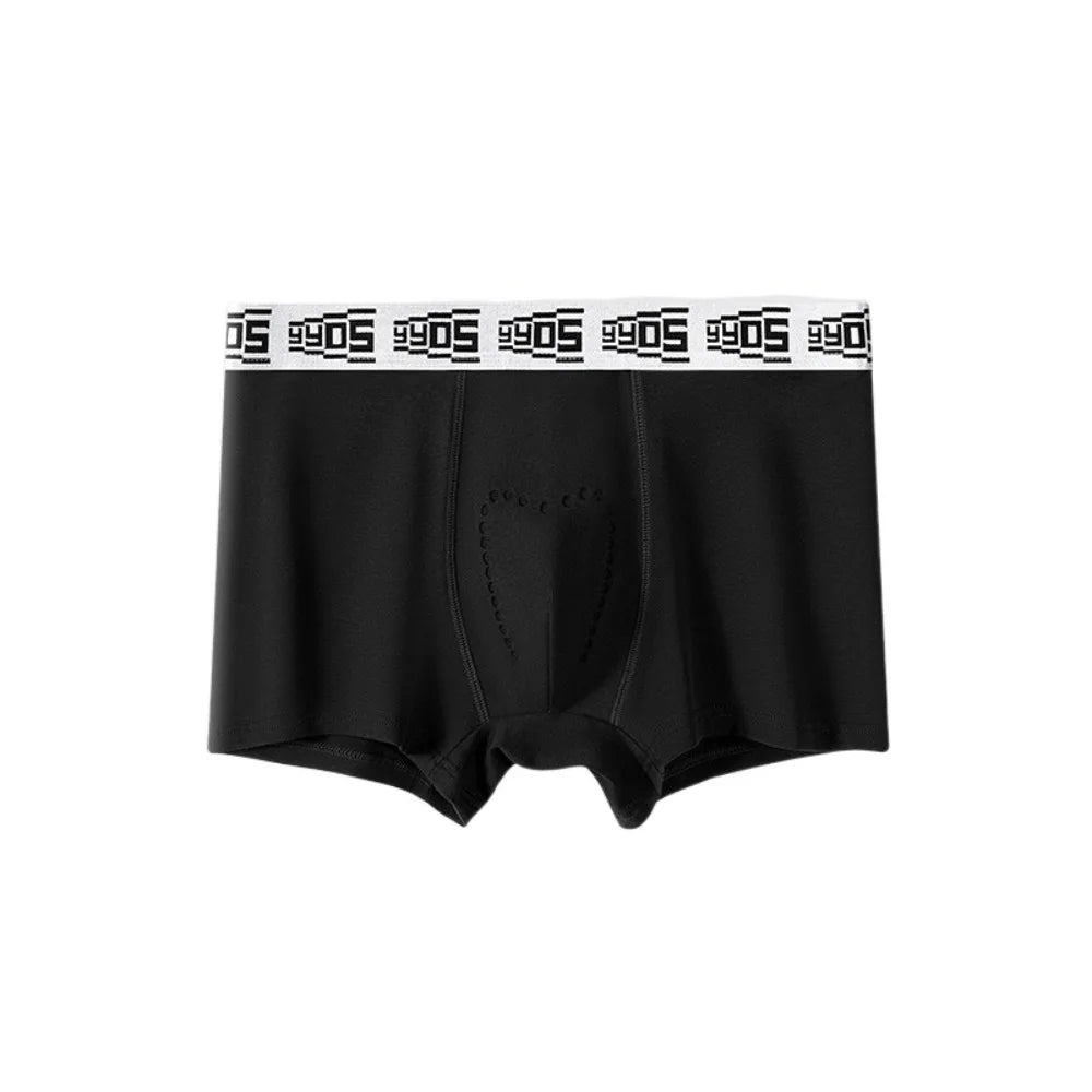 Lingerie Mesh Men's Flat Panties Traceless Ice Silk Shorts Boxers Mid Waist Underpants Underwear for Man Male