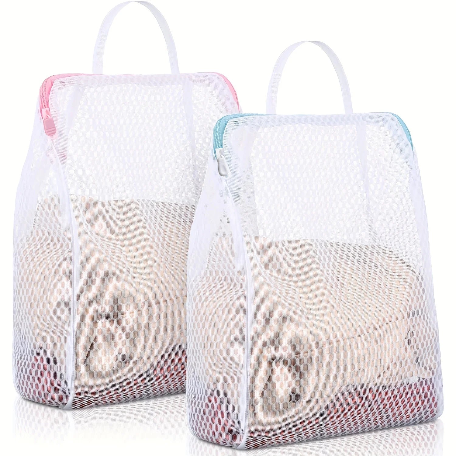 Lingerie Washing Mesh Clothing Underwear Organizer Washing Bag Useful Mesh Net Bra Wash Bag Zipper Laundry Bag