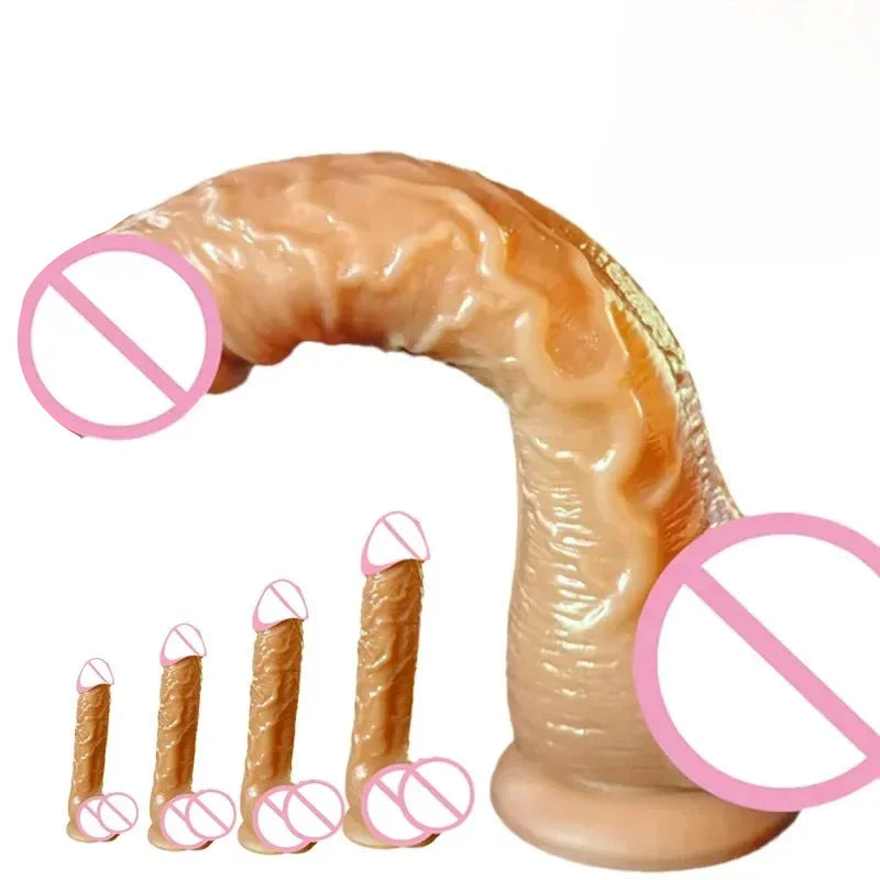 Realistic Long Dildos Sex Toys for Women Suction Cup Masturbator Big Dick Vibrator Anal Penis Dildo Adult Sex Toy Supplies 18+