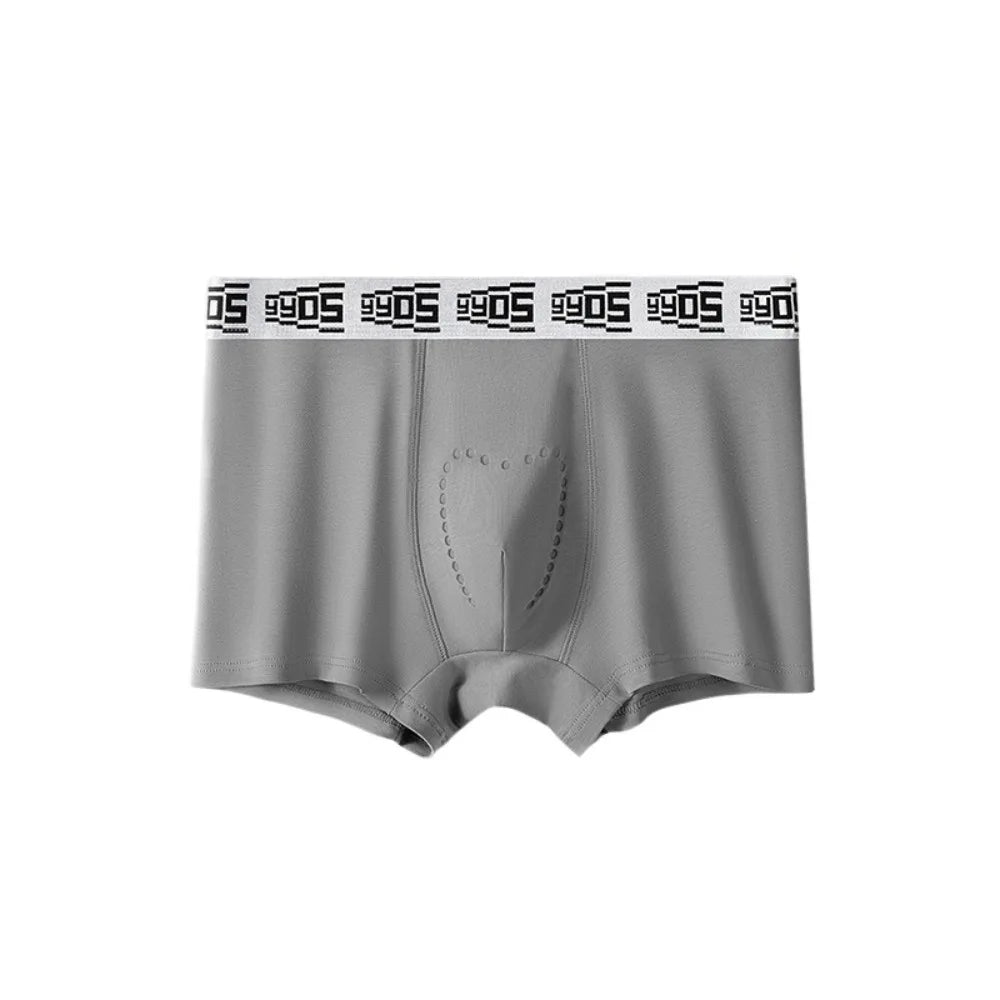 Lingerie Mesh Men's Flat Panties Traceless Ice Silk Shorts Boxers Mid Waist Underpants Underwear for Man Male