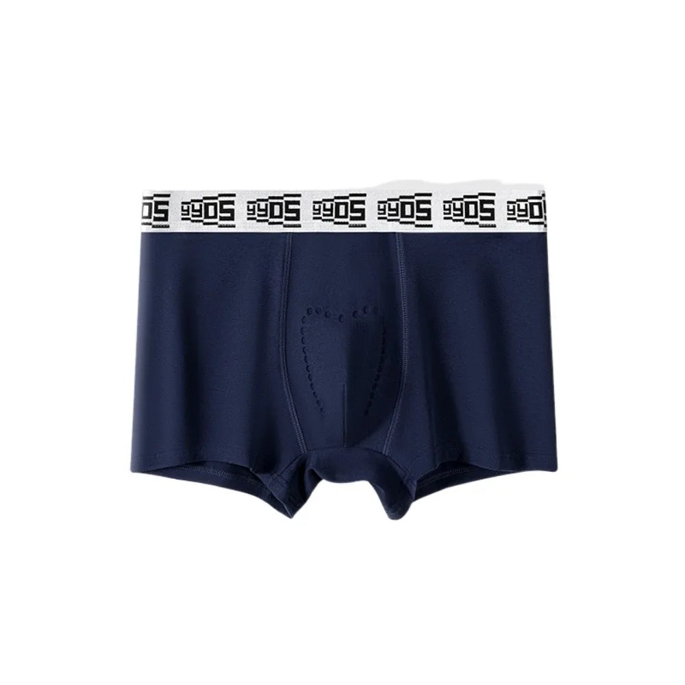 Lingerie Mesh Men's Flat Panties Traceless Ice Silk Shorts Boxers Mid Waist Underpants Underwear for Man Male