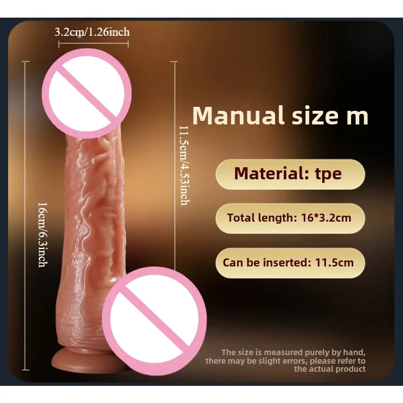 Realistic Long Dildos Sex Toys for Women Suction Cup Masturbator Big Dick Vibrator Anal Penis Dildo Adult Sex Toy Supplies 18+