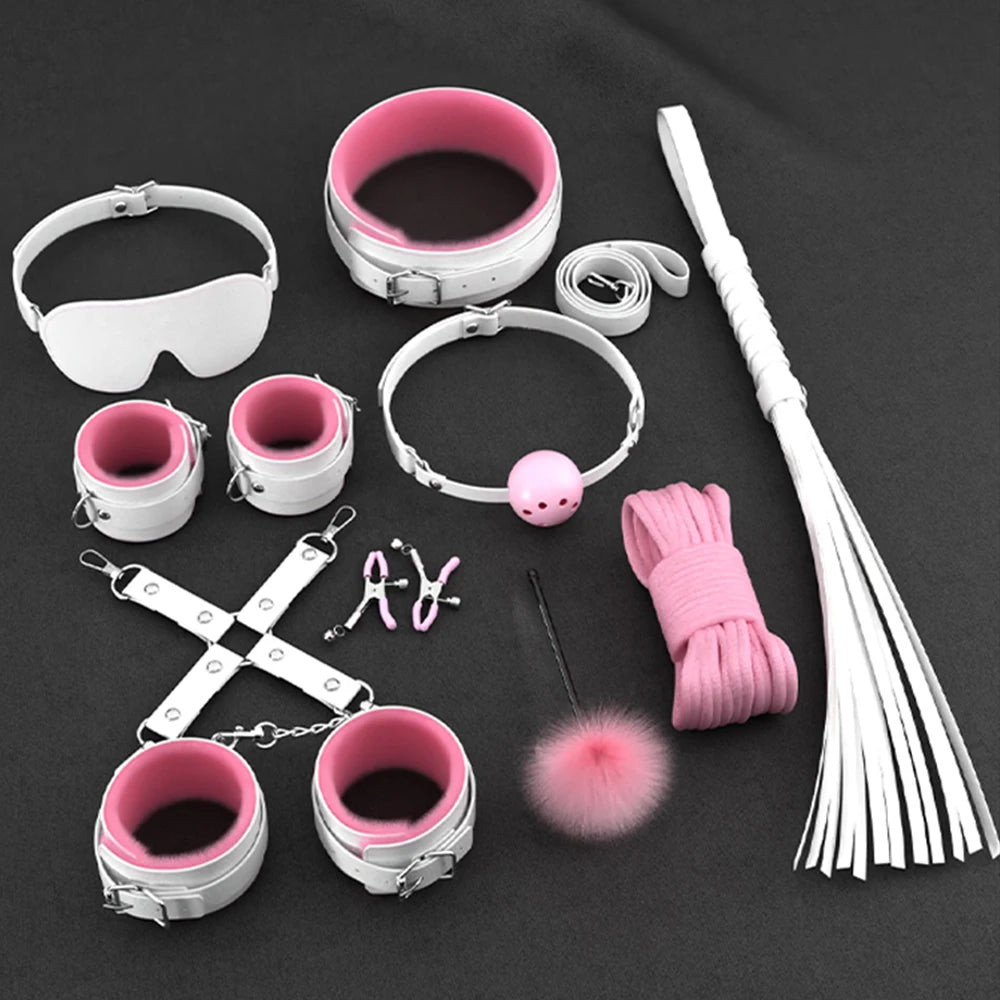 Sex toys for Women BDSM Sexual Couples Kit Erotic Accessories Handcuffs for Session Anal Plug Sex Game Adult Sexy Toys Sexyshop