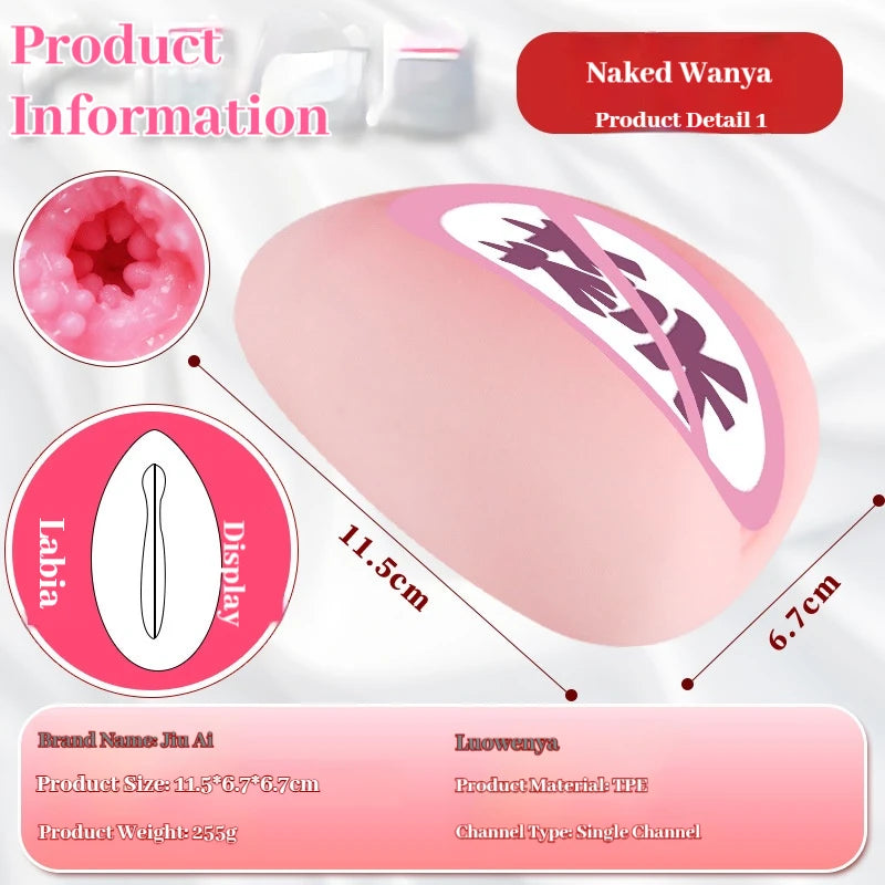 Sex Toys for Men Vagina Male Masturbators Cup Real Pussy Real Vagina Sextoys Silicone Adult Product 3D Realistic Masturbator