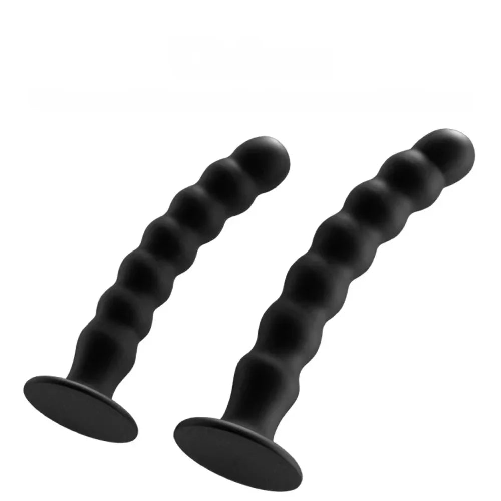 Sex Toys for Man and Woman Anal Plug Prostate Massager Sex Products Vaginal Stimulator With Strong Sucker Silicone Bead Dildo